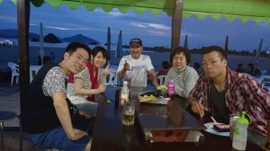 28.07.01. 家族５人和田浜