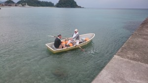 28.07.03. ブイ入れ