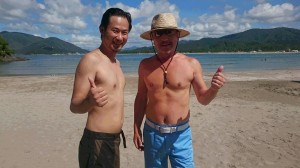 28.08.23. 城山 石村君と